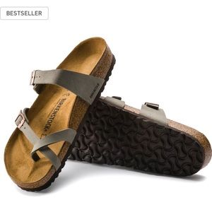 Birkenstock Mayari Stone Strappy Sandal Brand New